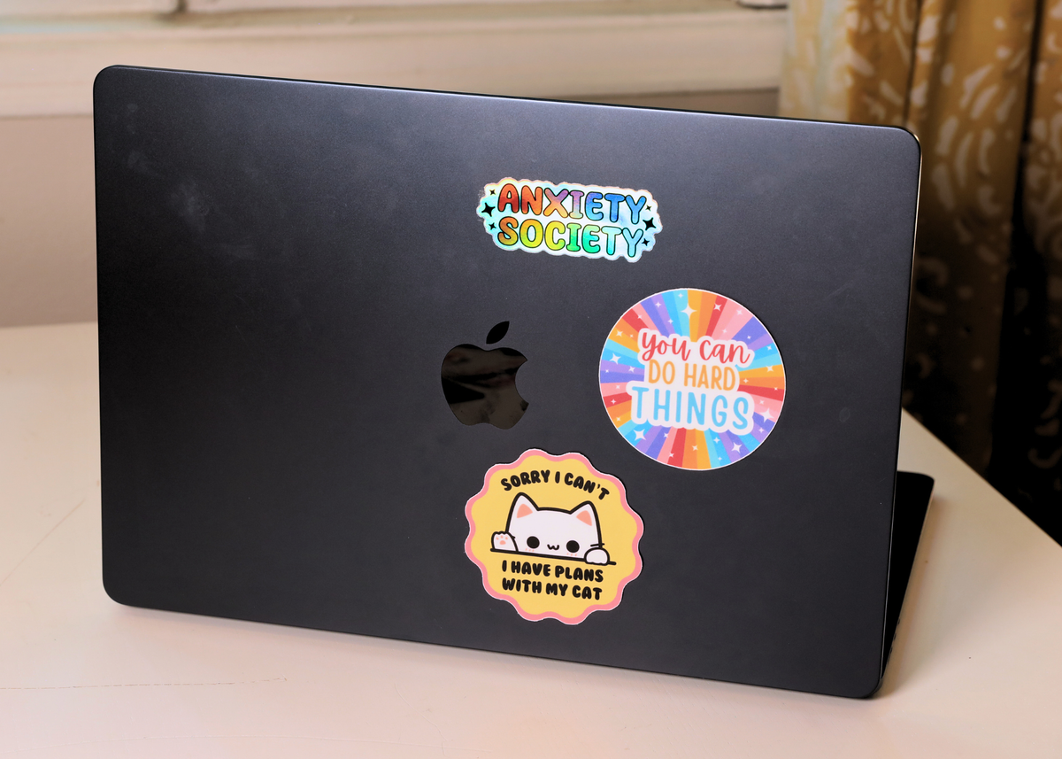 You Can Do Hard Things Rainbow Sticker