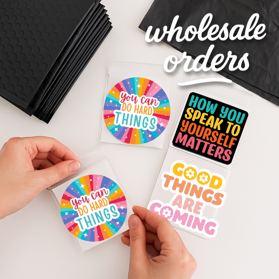 Swell Creative Stickers Wholesale Pricing